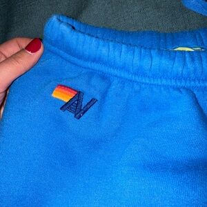 - Aviator nation blue sweatpants